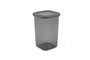 Hermia BNMPOLYAS12-120 Juego de 12 Cajas de Almacenaje de Plástico Gris, 1200 ml